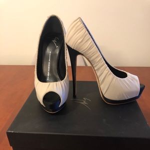 Giuseppe Zanotti white heels
